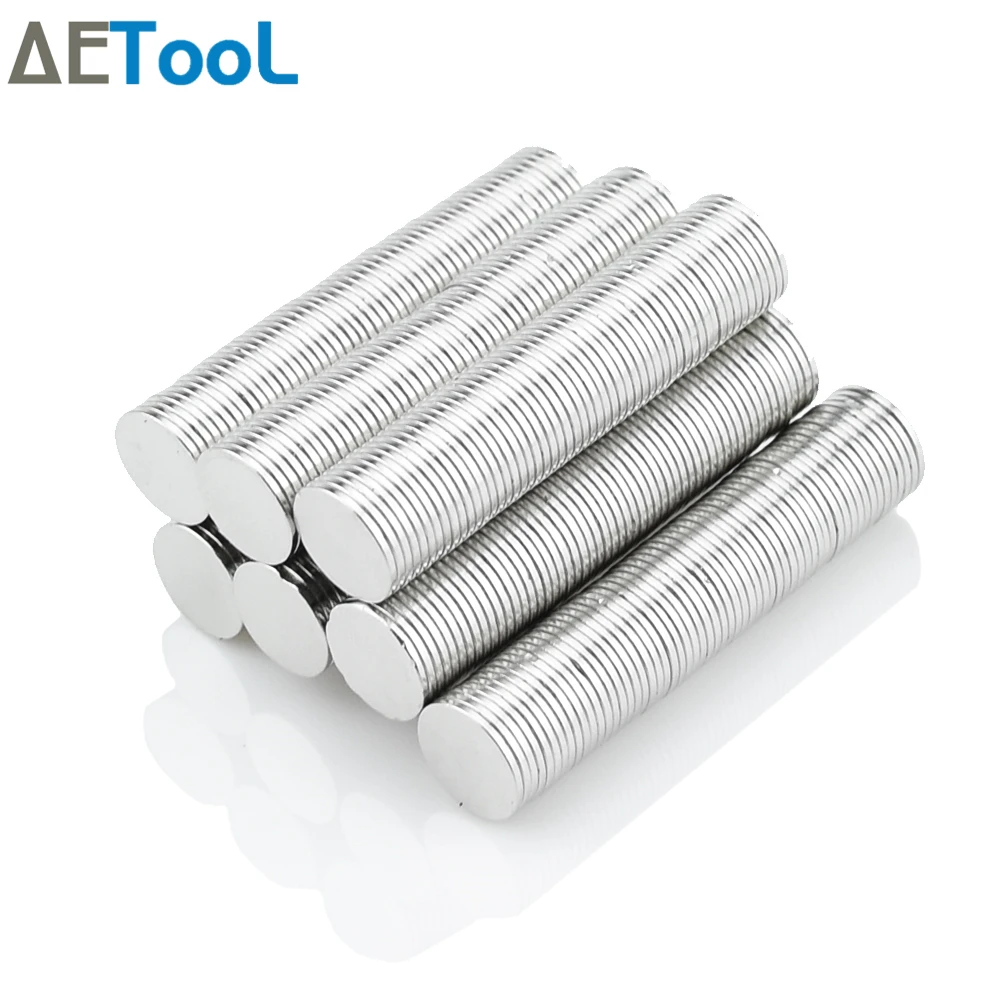 AETool мини неодимовый магнит 8x2 10x1 5 10x2 12x1 12x2 15x1 мм постоянный N38 супер мощный