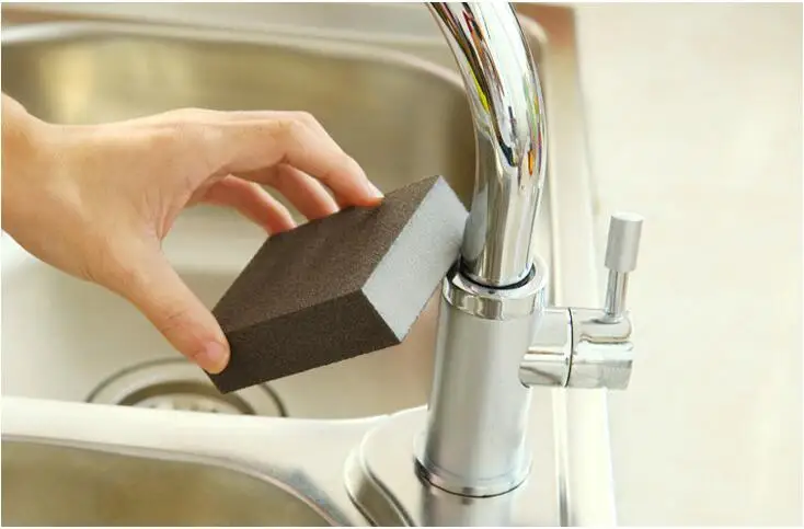 Волшебная губка 1 шт. из оксида алюминия для удаления ржавчины пятен грязи