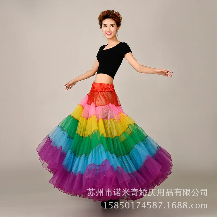 Новая свадебная юбка для невесты без косточек 1 м цвет наденьте большую газовую