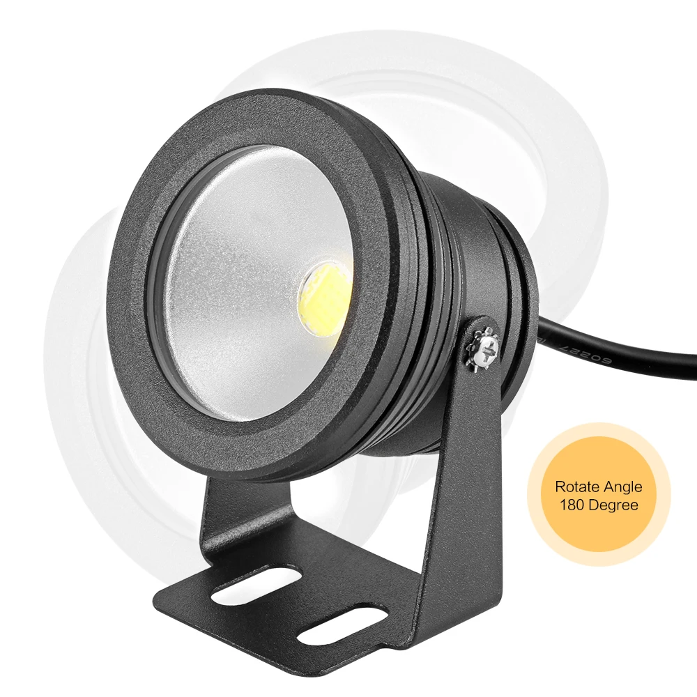 Lemonbest Водонепроницаемый IP65 светодиодный подводный светильник 10W 12v холодный