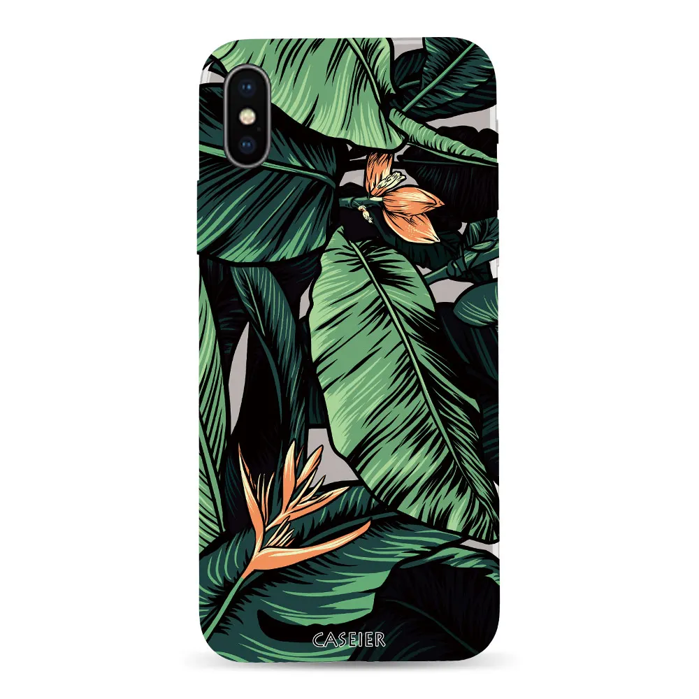 CASEIER Летний чехол с рисунком для iPhone 6 6s 7 8 Plus чехлы роскошный силиконовый X 5 5S SE
