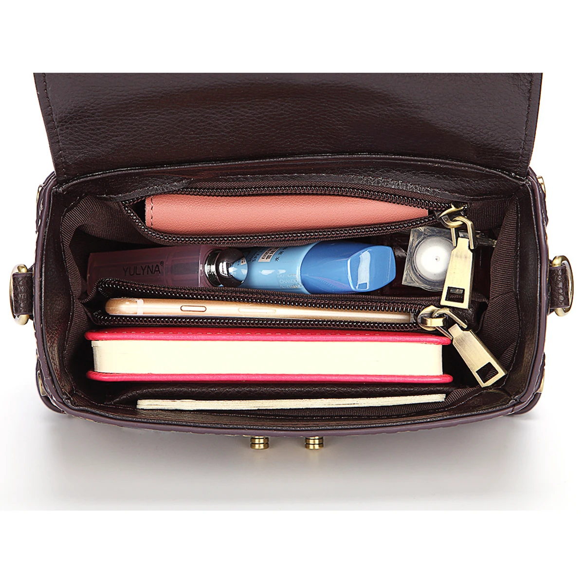 Сумка через плечо из натуральной кожи сумка тоут в китайском стиле винтажная