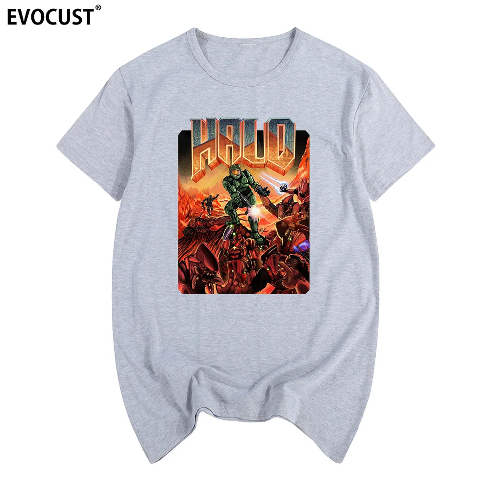 Master главный аниме Войн Футболка с принтом Хлопковая мужская футболка новая