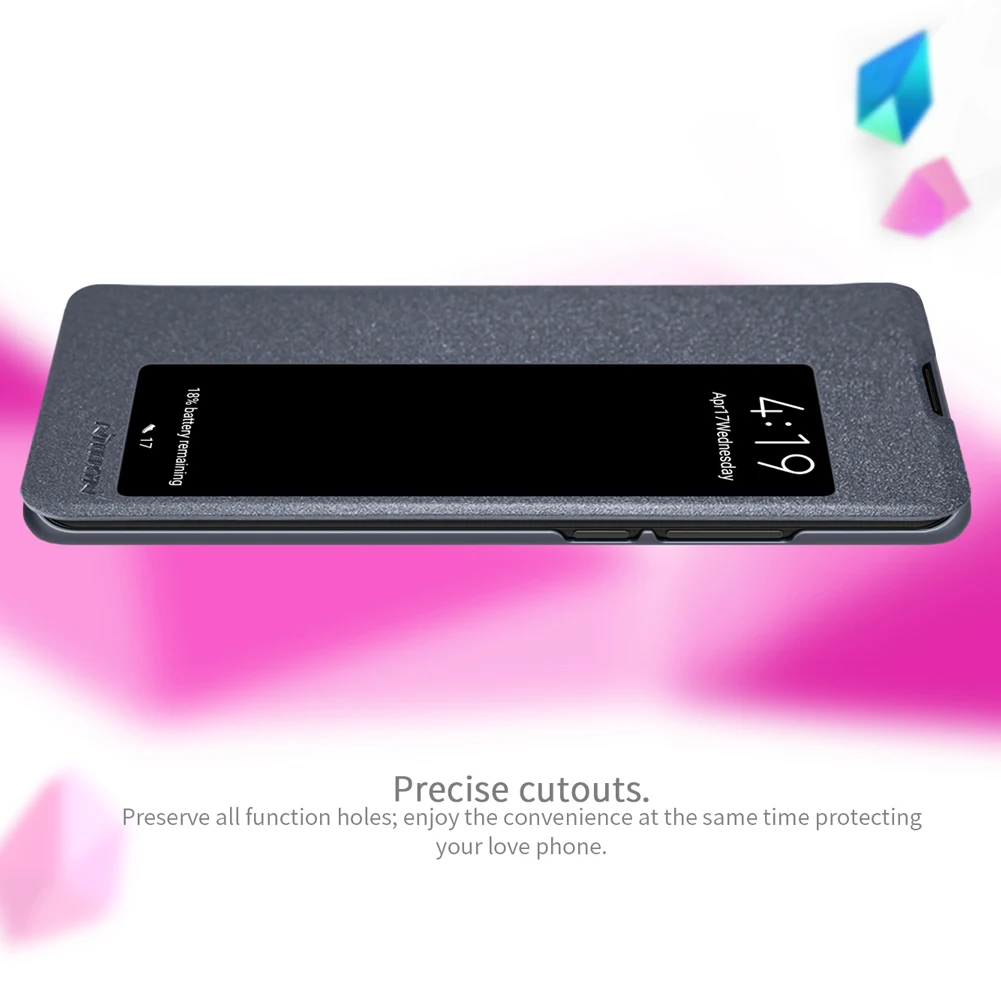 Флип-чехол для huawei P30/P30 Pro/P30 Lite чехол Nillkin Sparkle Series из искусственной кожи чехол для huawei P30 Pro