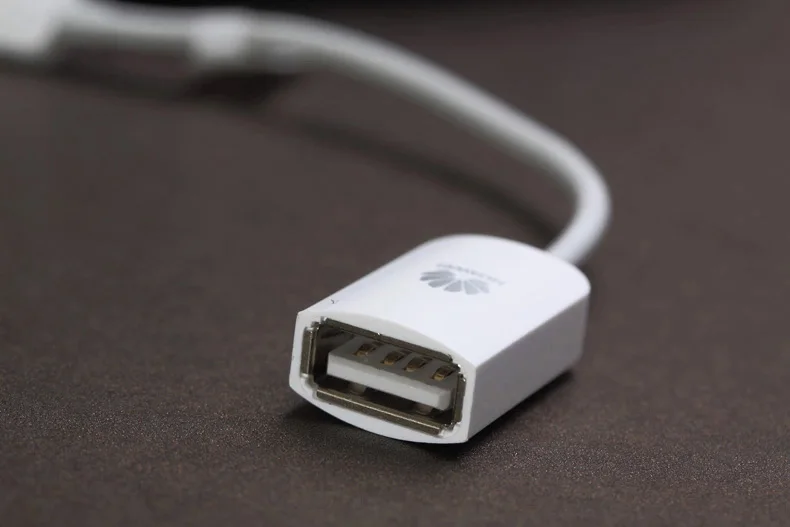 Оригинальный 15 см Huawei OTG кабель зарядного устройства Micro USB для передачи данных p10