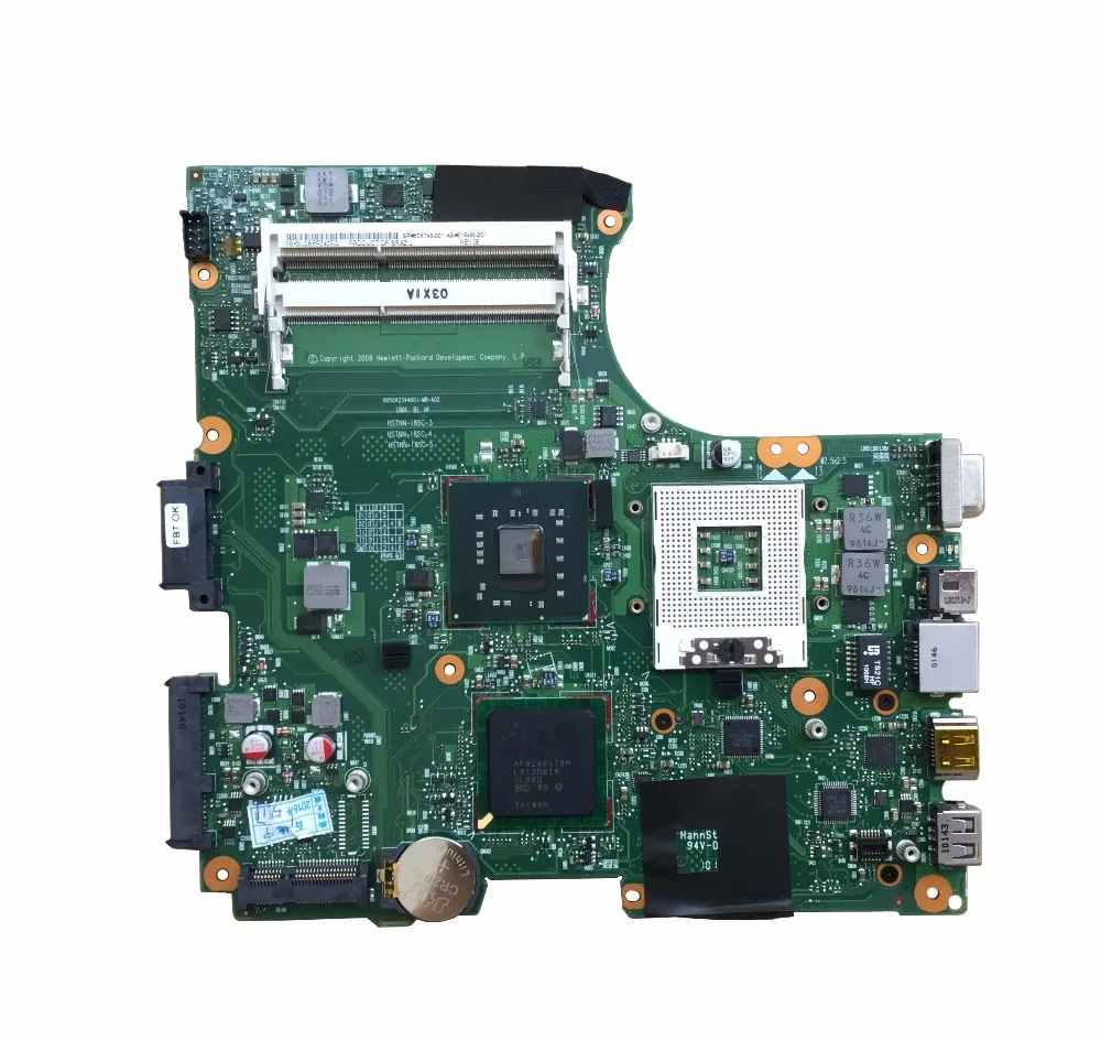 Оригинальная материнская плата 605748-001 для ноутбука hp Compaq CQ320 420 620 GL40 материнская плата s478 ddr3 тест хороший