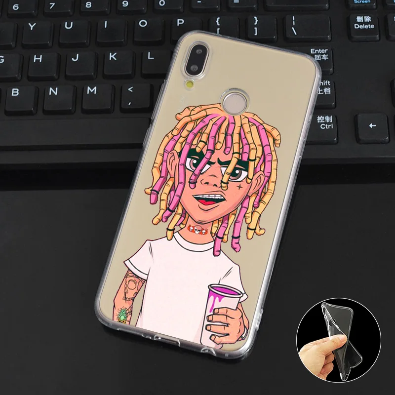 DREAMFOX M523 Lil Pump Soft TPU Silicone Case Cover For Huawei Honor 6A 6C 7X 9 10 P20 P30 Lite Pro P Smart 2019 |
