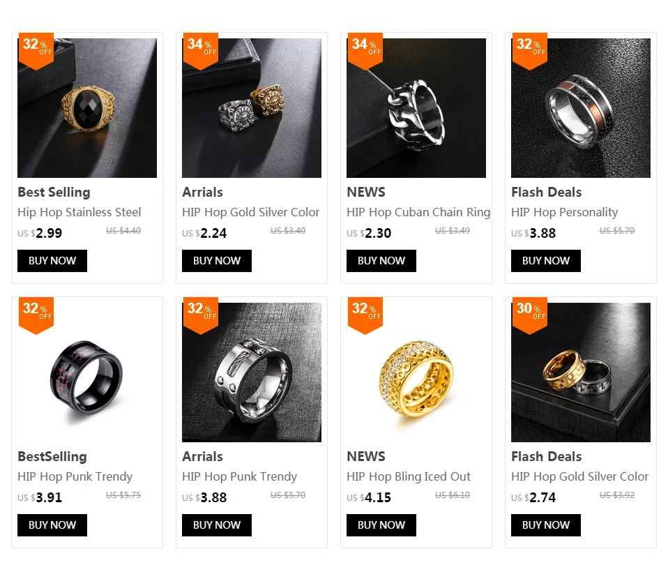 Хип-хоп нержавеющая сталь рок Льдом Из Bling золото Цвет Титан Доллар США знак печатки кольца для мужчин ювелирные изделия для подарка