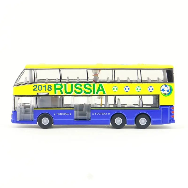 Литая игрушечная/Звук & светильник отступить образования автомобиля/2018 России