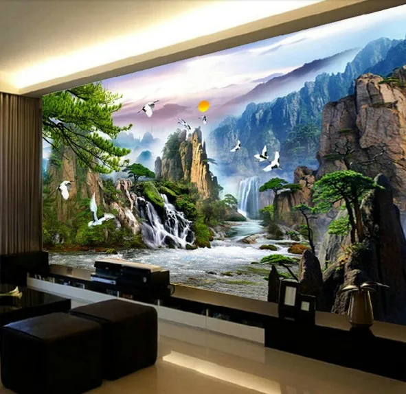 Набор для вышивки крестиком Маунтин-Ривер 11ct хлопковая нить с принтом в