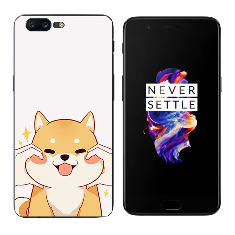TPU Case for OnePlus 5 Five 1+5 BIG GUN Printing Back Phone Cover Silicon Protection Cases Shells |