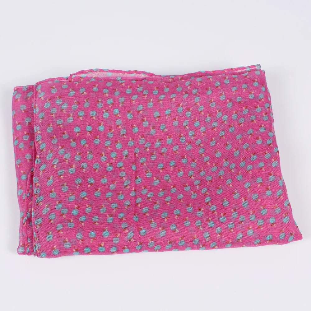 

2019 Lightweight Fashion Soft Elegant Scarfs For Women Large Pink Print Polyester Winter Long Warm Scarves 180*110cm