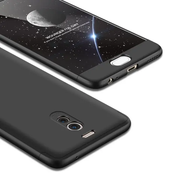 Черный Чехол для Meizu M6 note, Роскошный Жесткий Чехол для задней панели из поликарбоната 360, полная защита, задняя крышка для Meizu M6 Note M3 M5 Note, чехол для телефона - Цвет: Черный