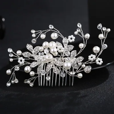 

hair ornaments wedding hair accessories Floral Headdress Romantic Pears Hairwear flower wedding bride hair accessories bridal