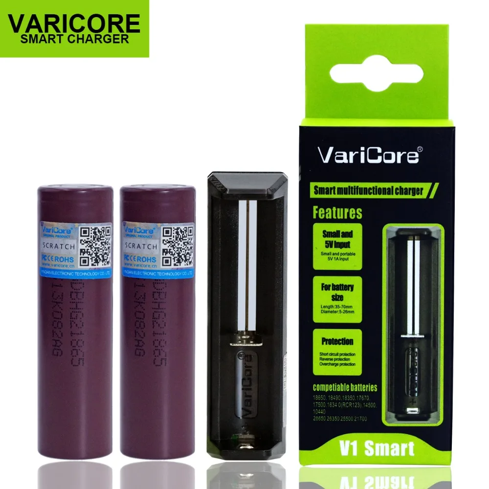 2 шт. батарея VariCore HG2 18650 3000 мАч разряд 3 6 В 20 А|Перезаряжаемые батареи| |