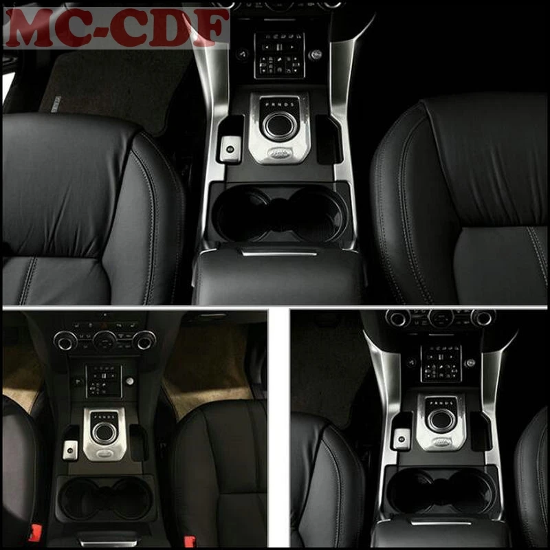 For Land Rover Discovery 4 Car Central Console Side Strips Trim Cover StylingAuto Interior Accessories 2Pcs/set | Автомобили и