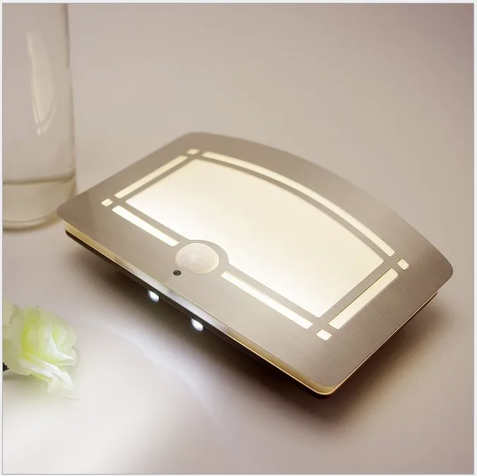 Leadleds инфракрасный датчик движения ночник на батарейках крыльцо настенный