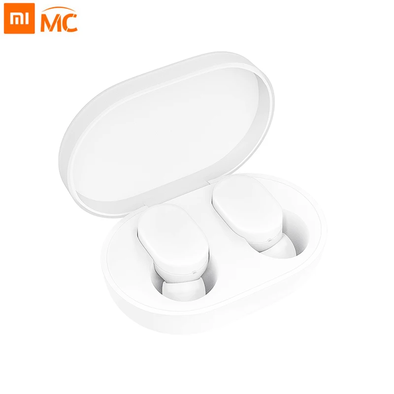 Xiaomi mi AirDots TWS bluetooth наушники беспроводные вкладыши гарнитура с микрофоном и