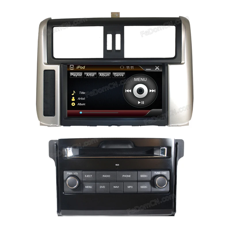 Автомобильный dvd-плеер gps радио для Toyota Land cruiser Prado 150 2010 2011 2012 2013 камера карта