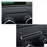 modified trim strip in the control navigation decoration hatchback sedan car accessories car styling fit for audi a3 2013 2016