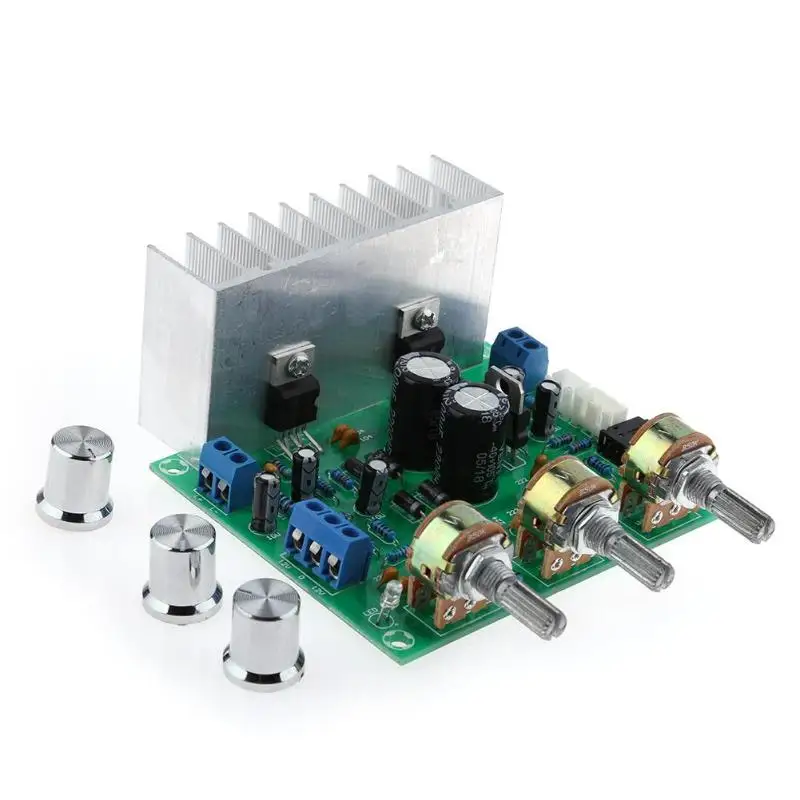 

TDA2030 A Finished Power Amplifier Board HIFI 2.0 2 Channel 15W+15W Compatible for LM1875 for 4-8ohm 10-30W Speaker