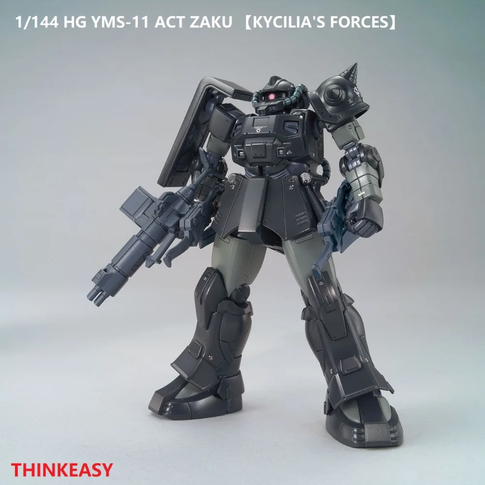 Оригинальная модель Gundam HG 1/144 YMS 11 ACT ZAKU KYCILIA'S войск Главное управление ZEON charaznable