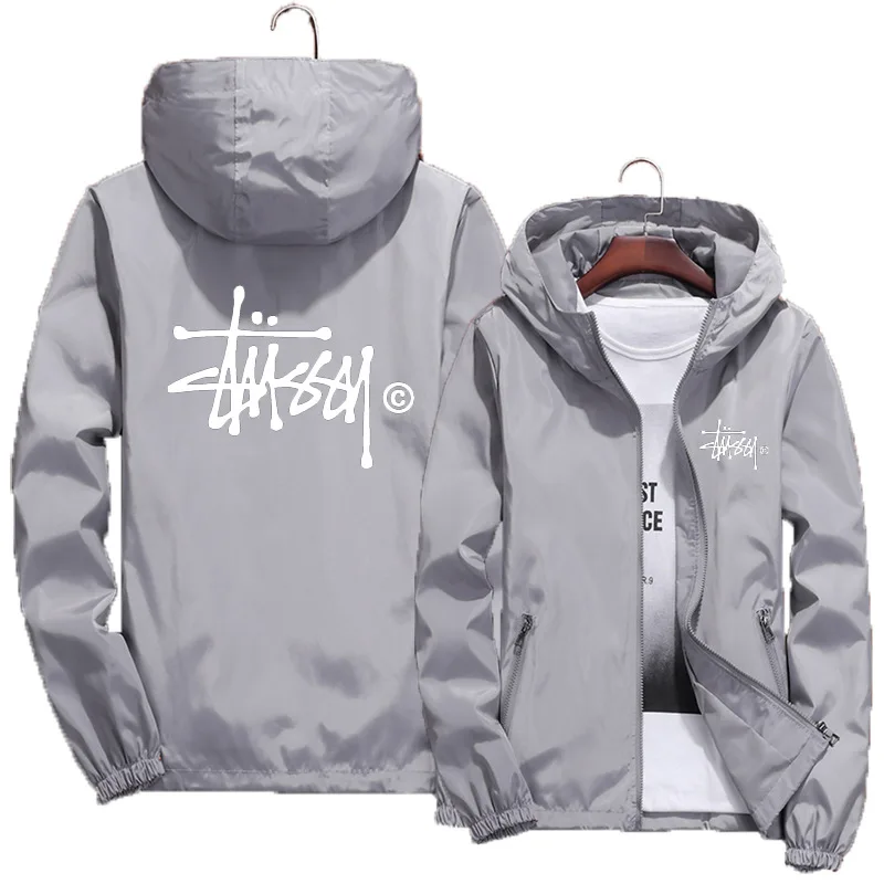 

Lovers letter print thin jacket women loose fit coat outerwear plus size 2019 spring summer