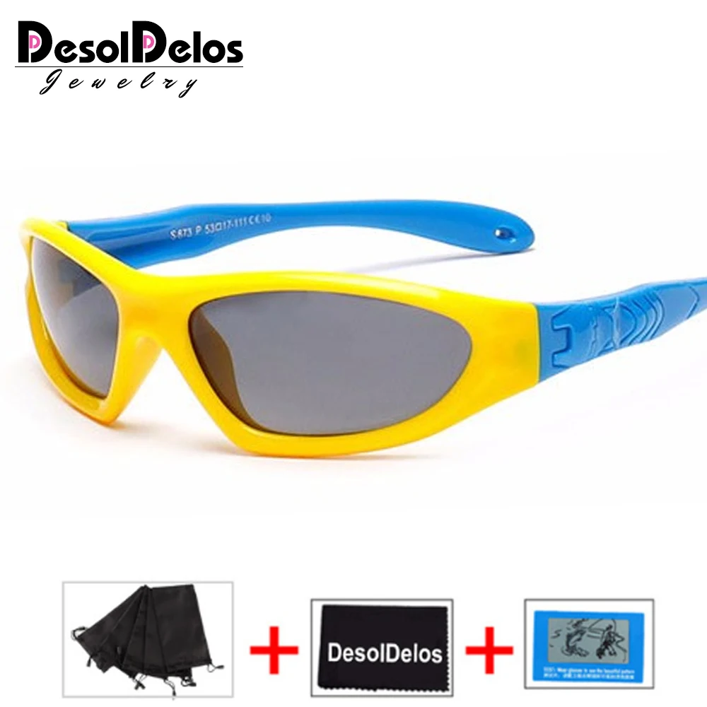 DD Детские Безопасность поляризационные солнцезащитные очки для женщин TAC