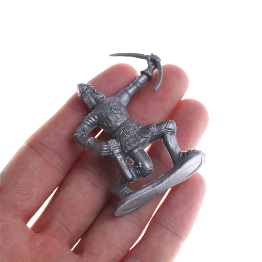 

60pcs/set Simulation Warriors Ancient Soldier static Military figures Model Medieval Military War for Children Gifts