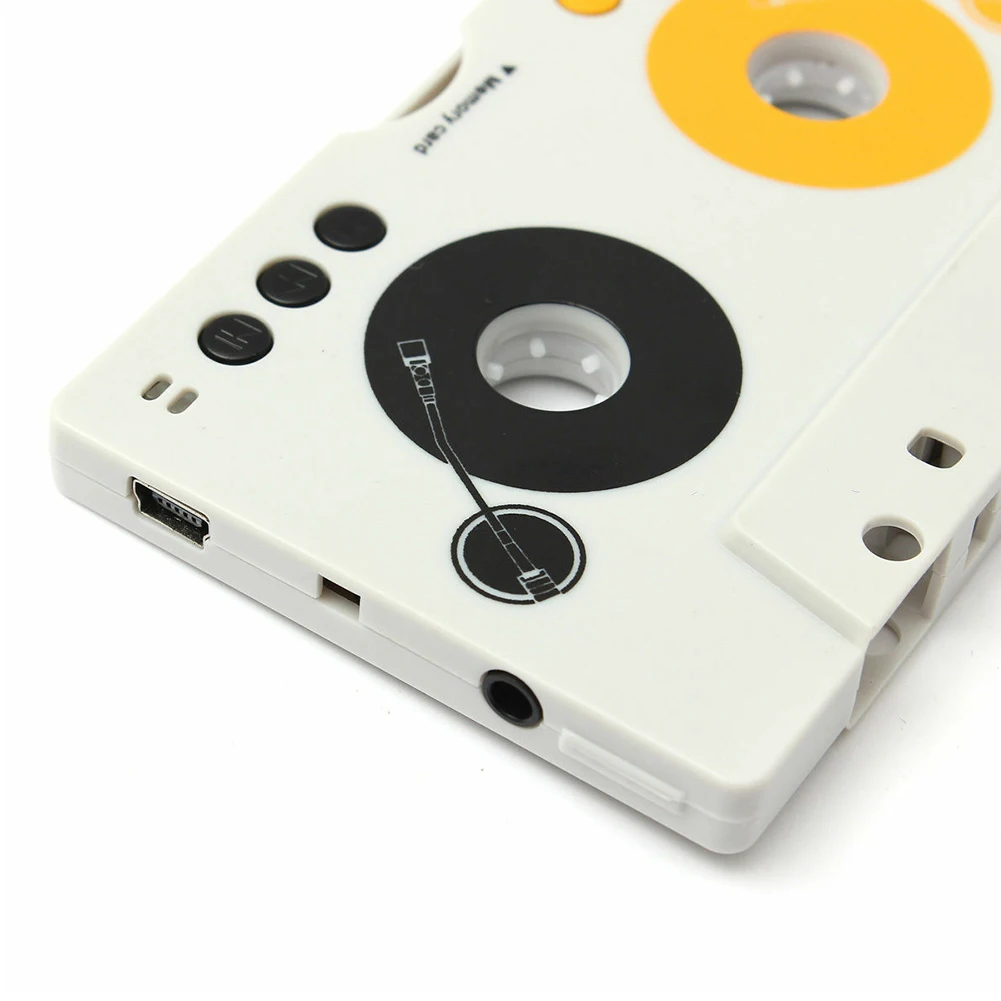 US SD MMC портативный стерео автоматический музыкальный комплект MP3 винтажный ленточный адаптер USB автомобильный Кассетный плеер профессиональный пульт дистанционного управления аудио - Формат цифровых медиаданных: US