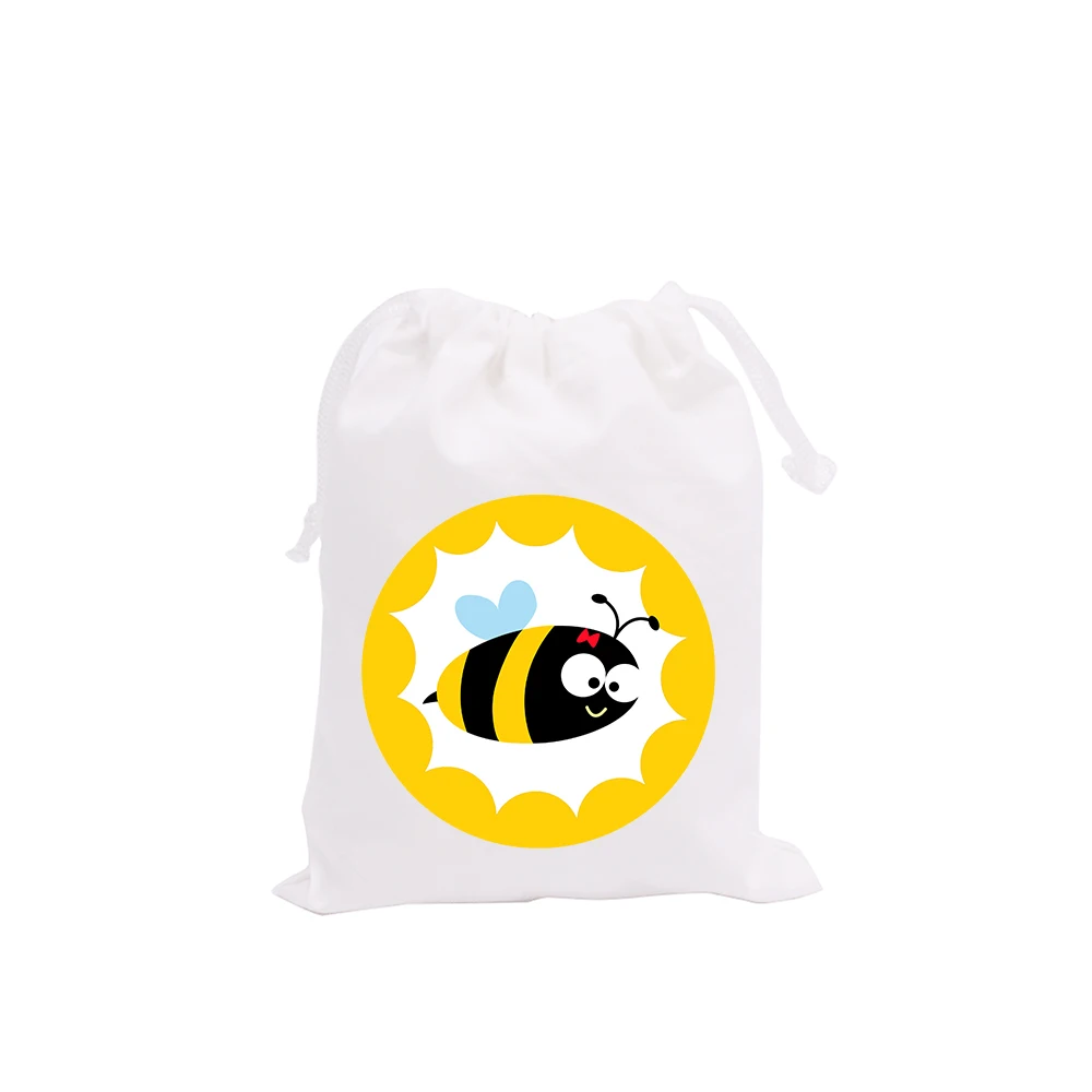 

Insects Bee Theme Party Bags Candy Bags Gift Bags Bee Flower Decorations Baby Shower Event Birthday Party Container Supplies
