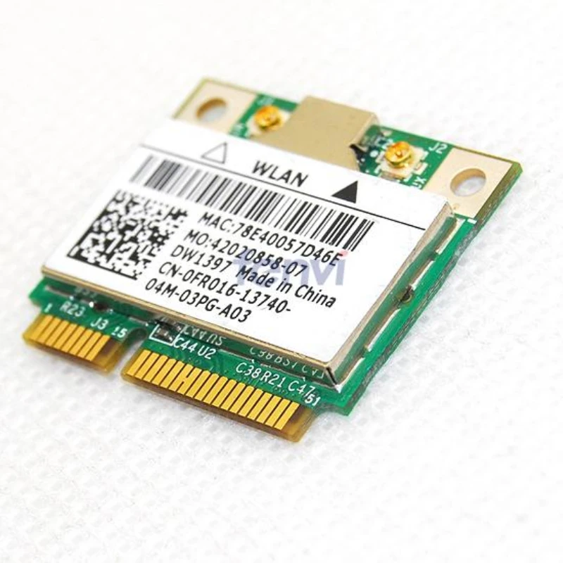 Broadcom BCM94312HMG Dual band Wireless Wifi Половина Mini pci-e карты для DELL DW1397 2.4 ГГц 5 WLAN PCI Express сетевой