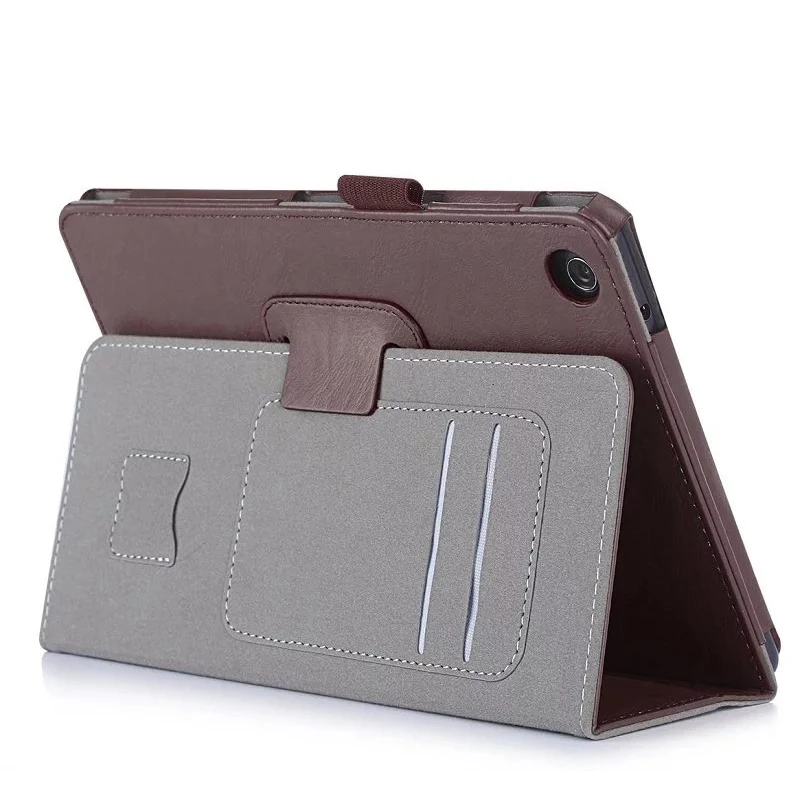 ИСКУССТВЕННАЯ Кожа Стенд Держатель Карты Телефон Дело Чехол для Asus ZenPad 3 8.0 Z581KL