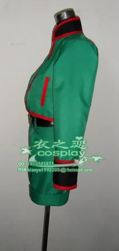 Новинка; костюм Gon Freecss; Аниме Охотник х Охотник Гон Freecss; пальто для косплея; брюки; пояс; обувь; чехол