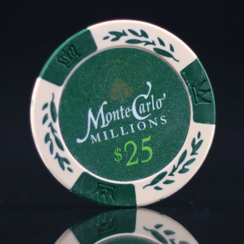 25 шт./лот монеты для казино пшеничный доллар Техасская глина покерные чипсы