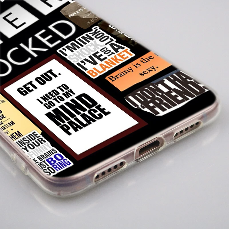 Популярный силиконовый чехол 221B i am Sherlock Holmes Sherlocked для huawei P30 P20 P10 P9 P8 Lite P30 P20 Pro Mini P Smart Plus