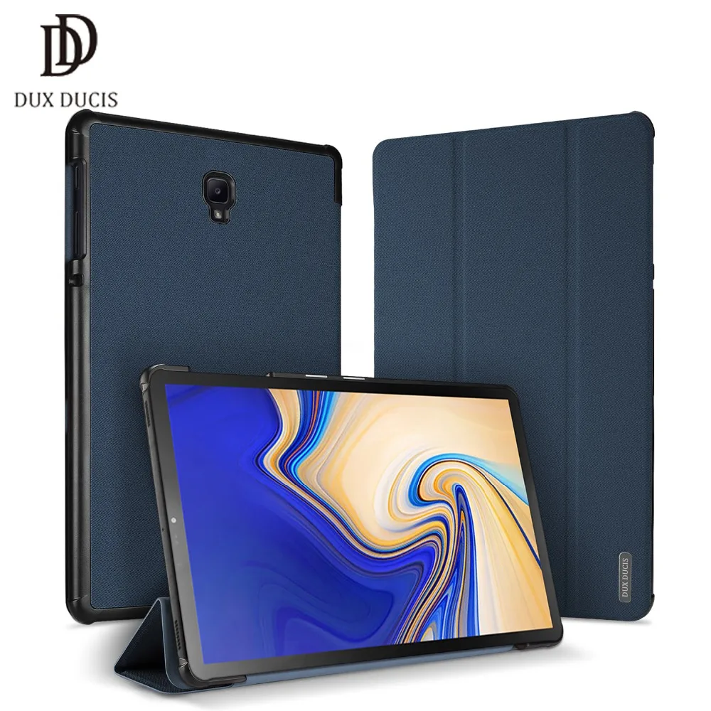 DUX DUCIS кожаный чехол для samsung Galaxy TAB S4 умный защитный PU флип 10 5 дюймов T830 T835 2018
