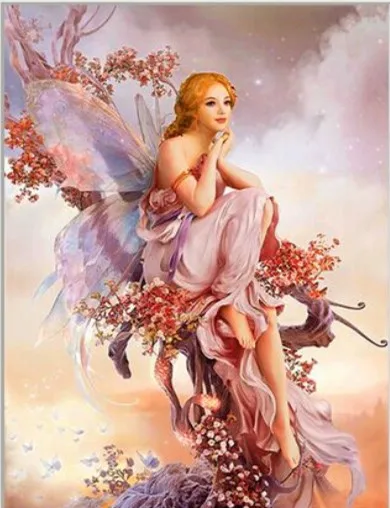 5D DIY Pintura Diamante Anjo Point Cruz вышивка для украшения дома Acupuntura Presente Original|Алмазная