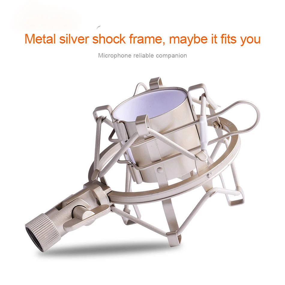 Универсальное металлическое ударное крепление для микрофона