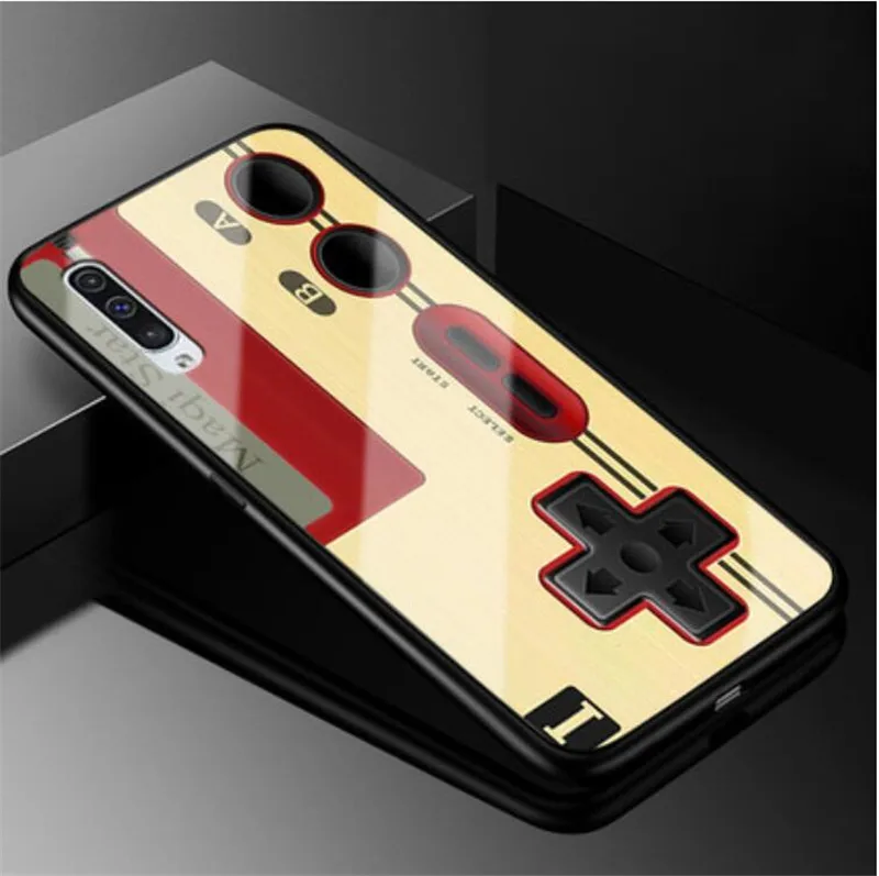 as photo 9 6," Funda для samsung Galaxy A50 чехол стекло твердая задняя крышка чехол для телефона для samsung Galaxy A50 чехол TPU рамка A 50 Coque - Цвет: as photo 9