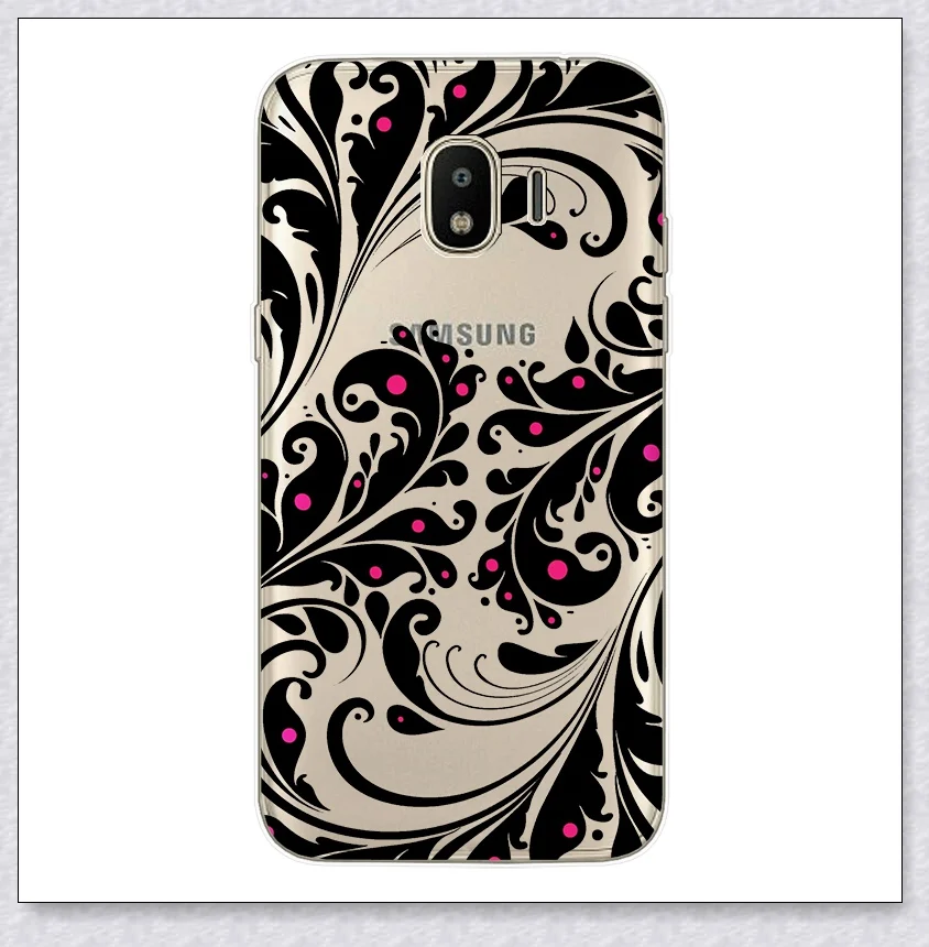 heiwe Силиконовый чехол для samsung Galaxy J2 J2 pro J250F милый мягкий чехол с принтом для samsung J 2 Pro J250F Чехлы бамперы - Цвет: heiwe