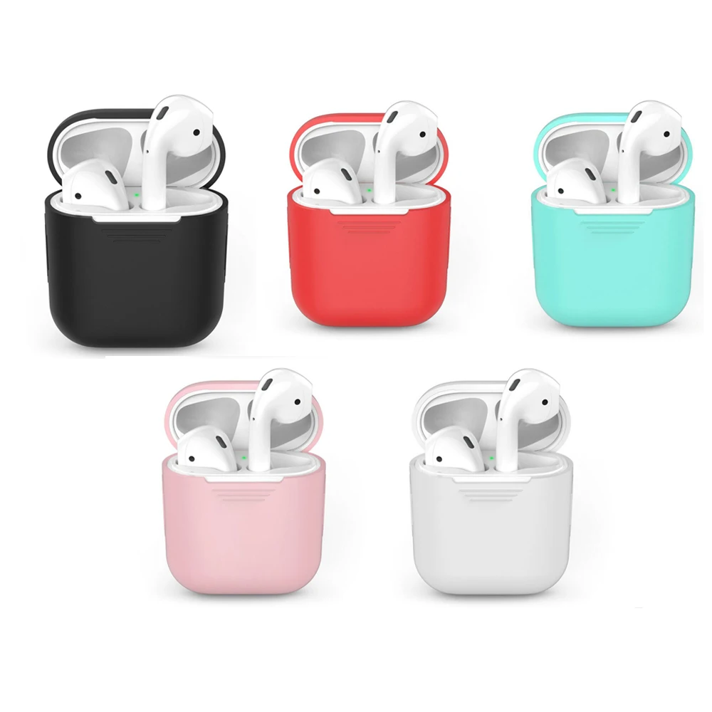 3 в 1 нескользящий Силиконовый чехол для наушников Apple AirPods | Электроника
