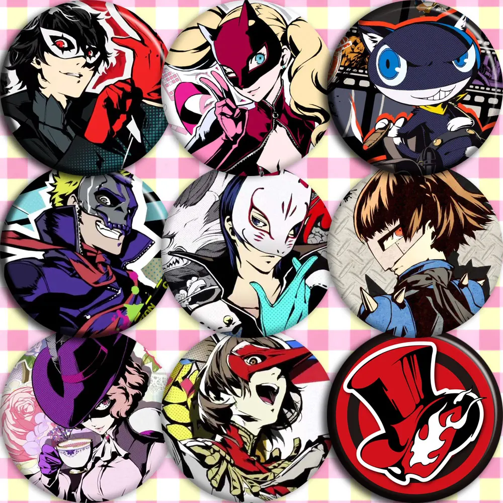 

Goddess of the same smell 5 theme badge into 58mm two yuan around the creative gift custom badge