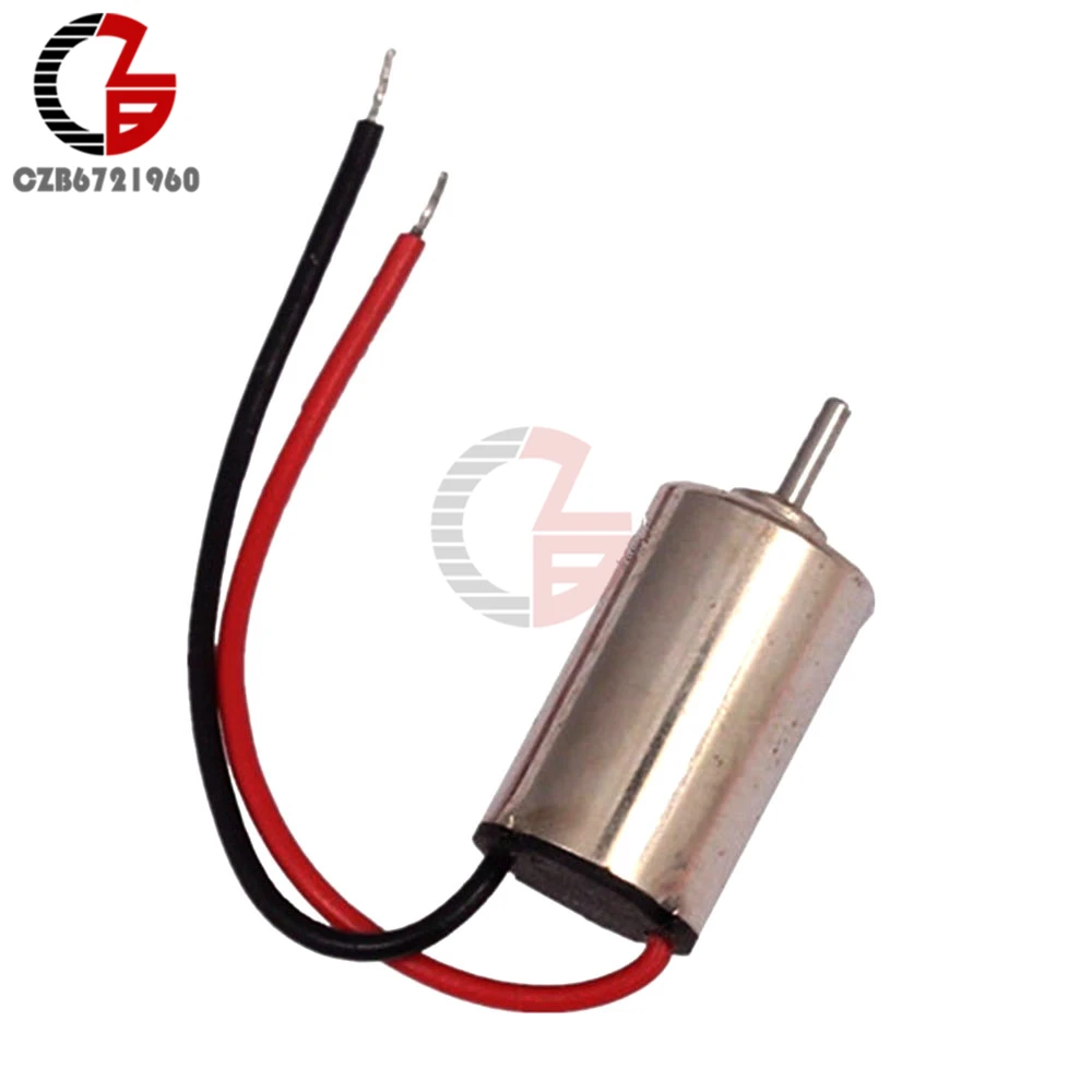 DC 1,5 V 3V микро двигатель постоянного тока 610 хобби шестерни игрушки Мотор высокоскоростной бесщеточный двигатель постоянного тока