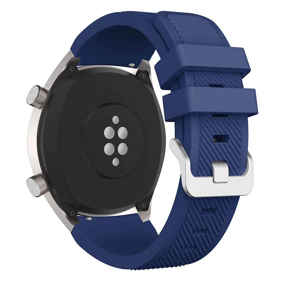 22 мм наручный ремешок для Huawei Watch GT силиконовый Samsung Galaxy 46 мм/Gear S3