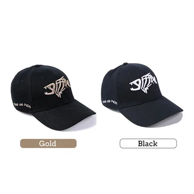 Рыбья кость Для Мужчин's Бейсбол Кепки Для женщин Snapback Рыбацкая шляпа c вышивкой, для отца пижамный комплект с рисунком «человека Кепка-тракер в армейском стиле летние Фишер бренд Для мужчин Кепки