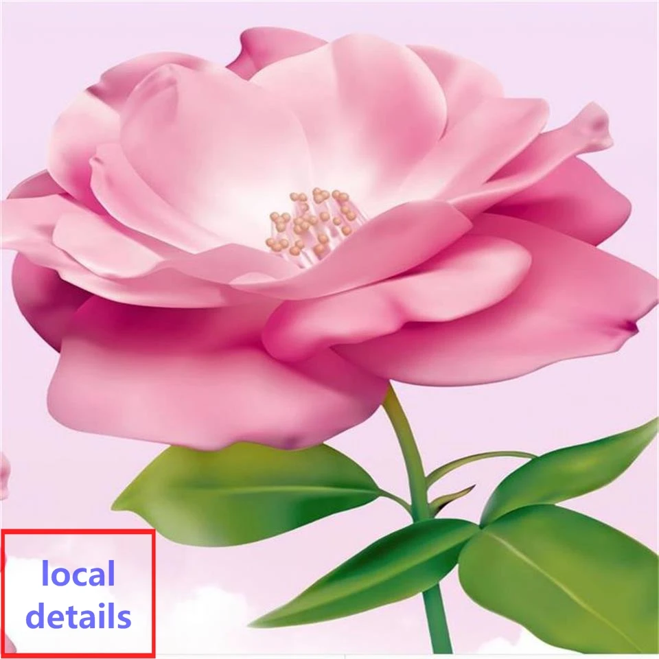 3d фотообои на заказ детские обои для гостиной Настенная Наклейка девушки Роза