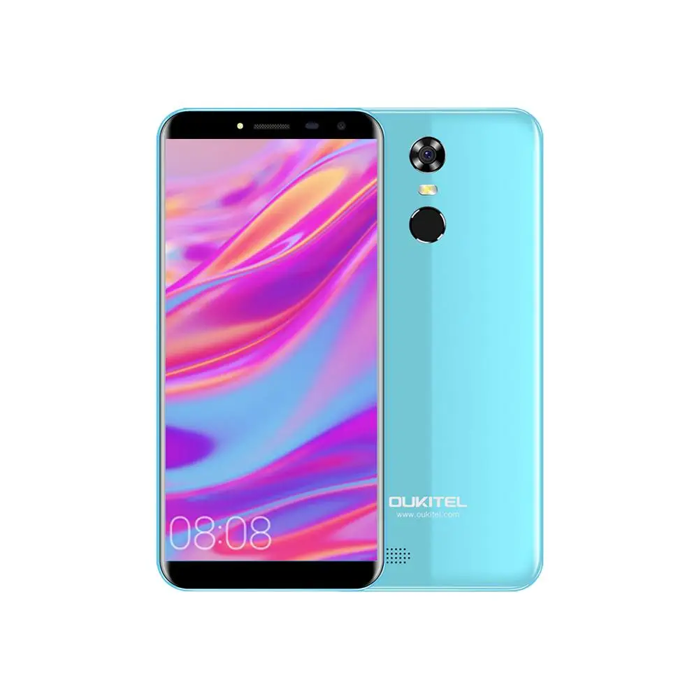 Oukitel C8 5 дюймов 18:9 Mtk6580A четырехъядерный мобильный телефон 2G ram 16G rom 13mp Android 7 0 3000 mah