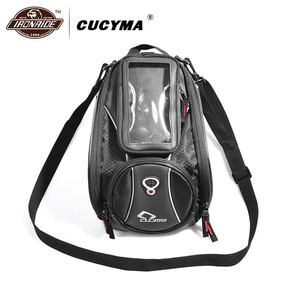 Сумка для мотоцикла CUCYMA сумка на бак мобильного телефона многофункциональное