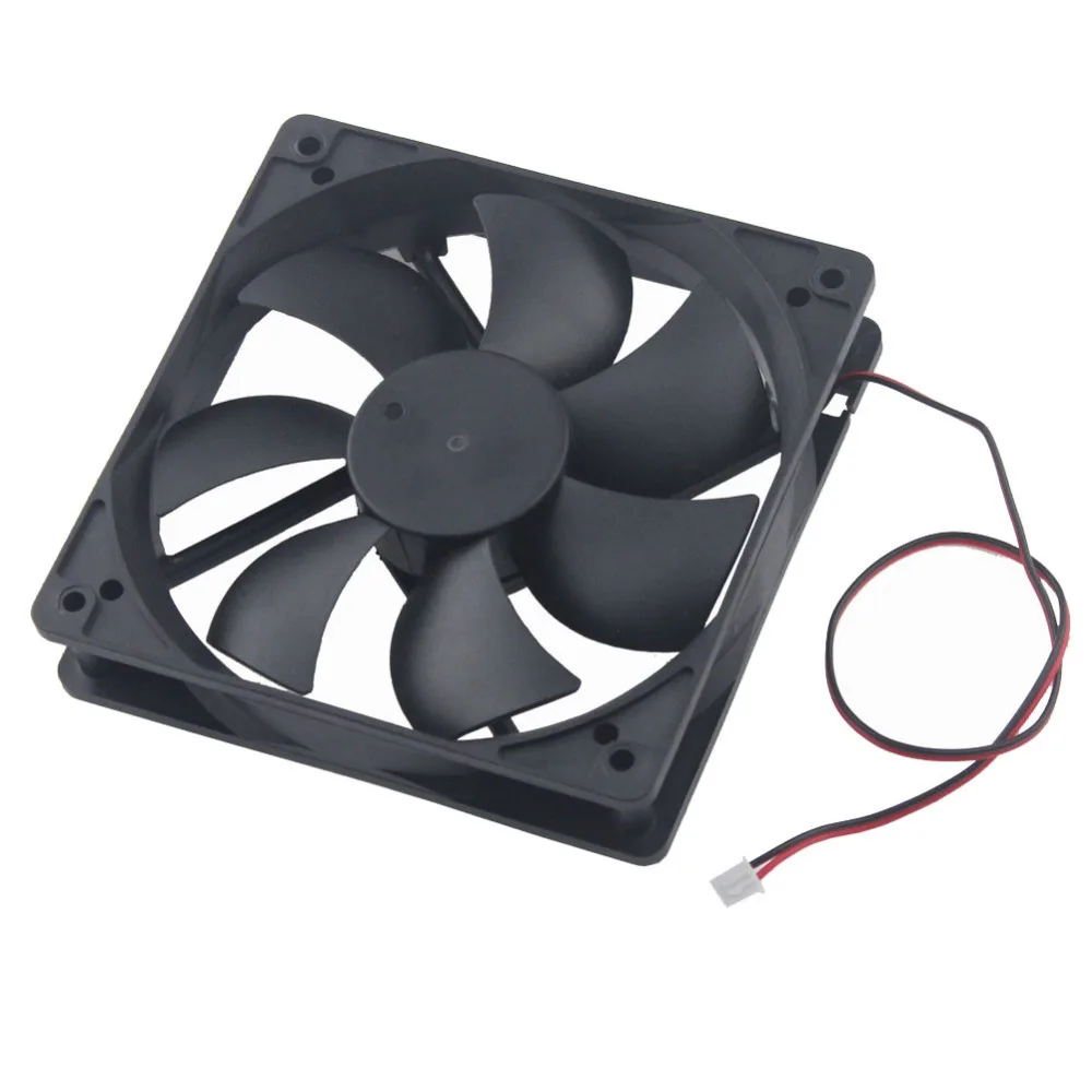 Gdstime 10 шт. 120 мм x 25 12 см шариковый подшипник DC В PC корпус охлаждающий вентилятор *